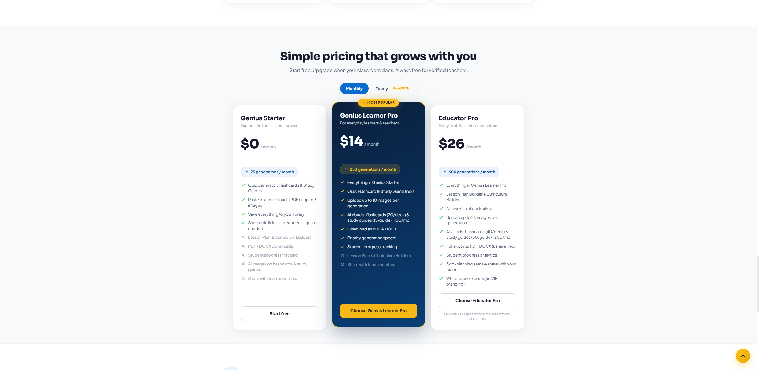 Pricing & Plans